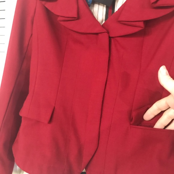 Millard Fillmore Red Blazer - Picture 6 of 8